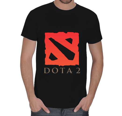 Tisho - Dota 2 Logo Erkek Tişört