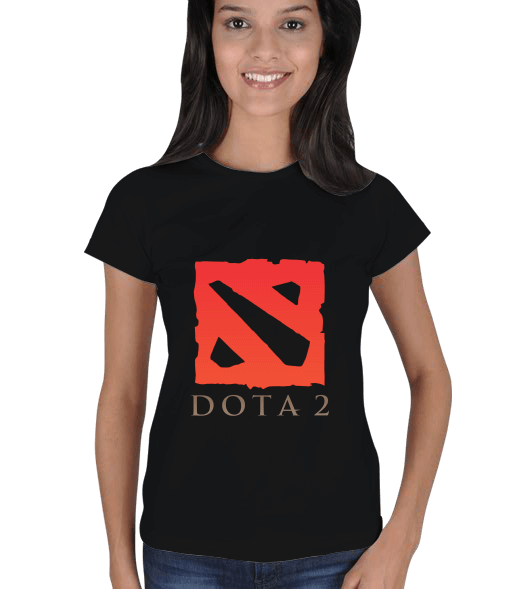 Tisho - Dota 2 Logo Kadın Tişört