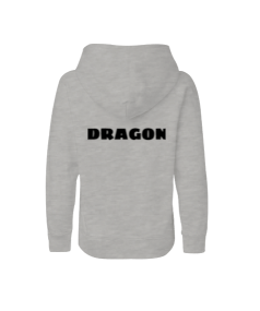 Dragon Çocuk Unisex Hoodie Kapüşonlu - Thumbnail