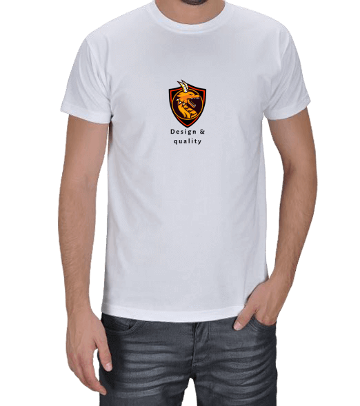 Tisho - Dragon design Erkek Tişört
