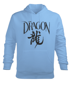 Dragon Erkek Kapüşonlu Hoodie Sweatshirt - Thumbnail