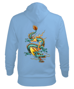 Dragon Erkek Kapüşonlu Hoodie Sweatshirt - Thumbnail