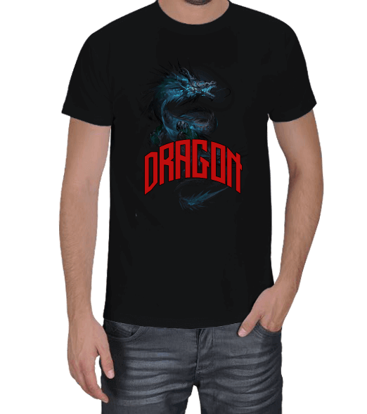 Tisho - DRAGON Erkek Tişört