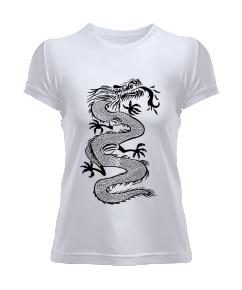 Tisho - Dragon Figürlü Kadın Tişört