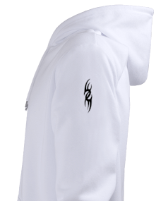 dragon sweatshirt beyaz Erkek Kapüşonlu Hoodie Sweatshirt - Thumbnail
