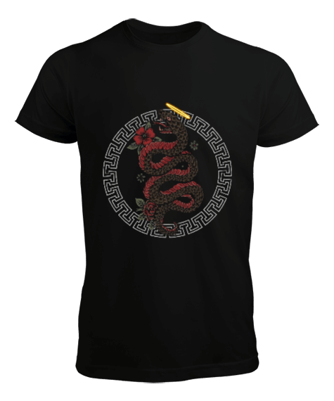 Tisho - Dragon Tasarım Erkek Tişört