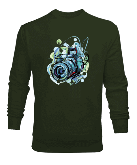 Tisho - Dslr Fotoğraf Makinesi Erkek Sweatshirt