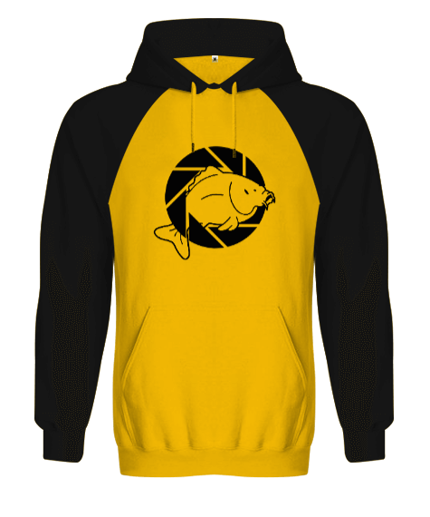 Tisho - DSLR YB Orjinal Reglan Hoodie Unisex Sweatshirt