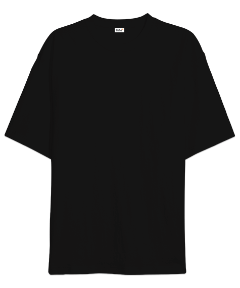 Tisho - Dudak Baskı Oversize Unisex Tişört