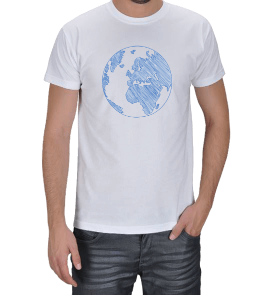 Tisho - Dünya Earth Erkek Tişört