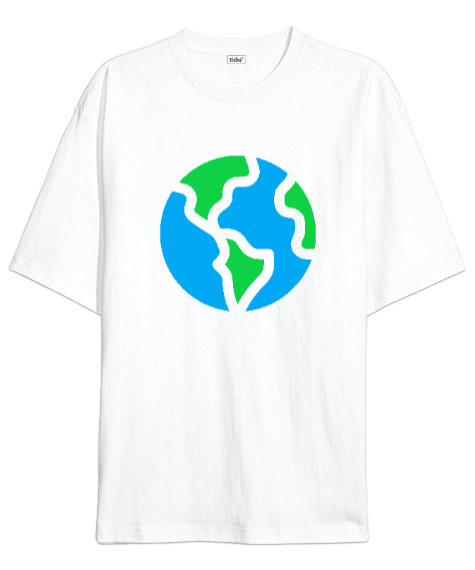 Tisho - Dünya Oversize Unisex Tişört
