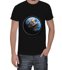 Tisho - Dünya Uzay Erkek Tişört