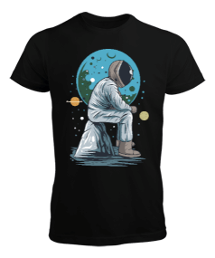 Tisho - Düşünen Astronot Erkek Tişört