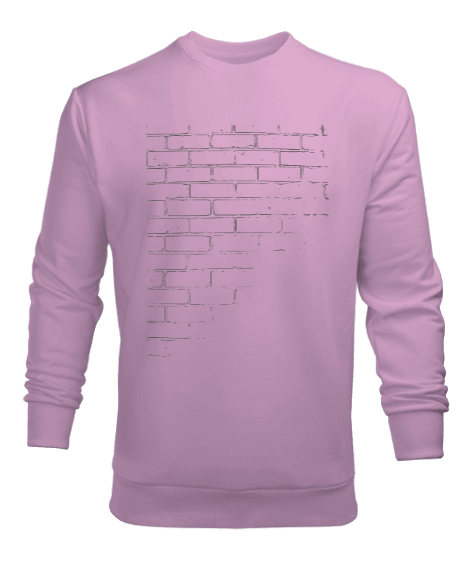 Tisho - Duvar Desenli Erkek Sweatshirt