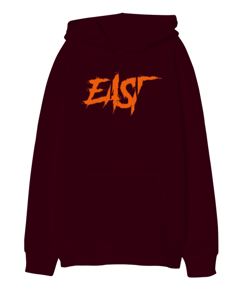 Tisho - East Oversize Unisex Kapüşonlu Sweatshirt