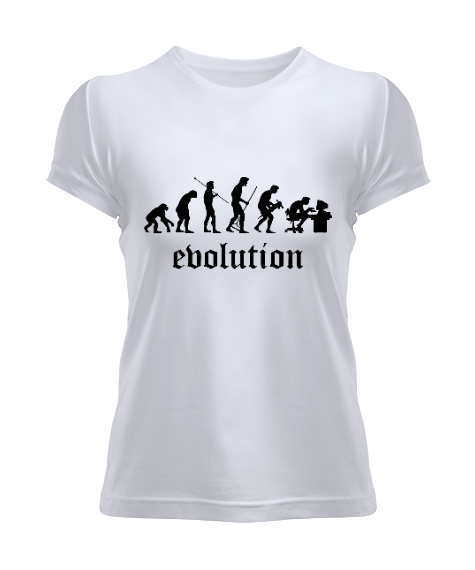 Tisho - ebolution kadın tshirt Kadın Tişört