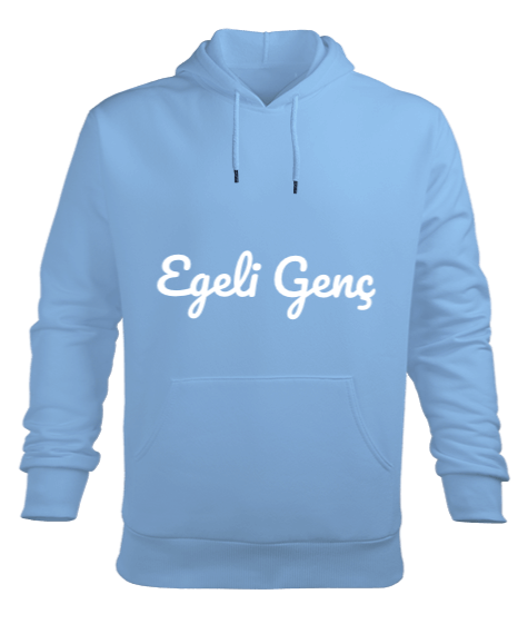 Tisho - Egeli Erkek Kapüşonlu Hoodie Sweatshirt