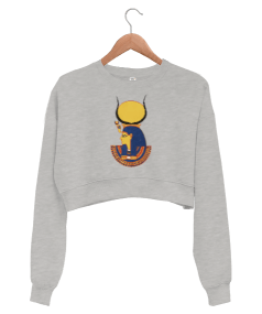 Tisho - Egyptian Kadın Crop Sweatshirt