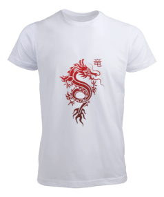 Ejderha Desenli Erkek Tişört - Tisho