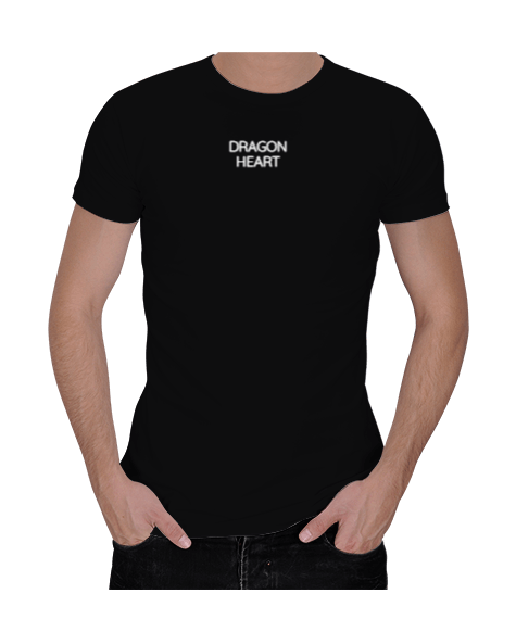 Tisho - Ejderha Kalbi - Dragon Heart- Erkek Regular Kesim Tişört