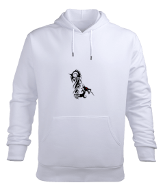EJDERHA MOTİFİ Erkek Kapüşonlu Hoodie Sweatshirt - Tisho