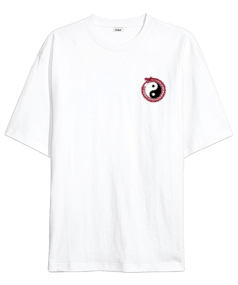 Ejderha Oversize Unisex Tişört - Tisho