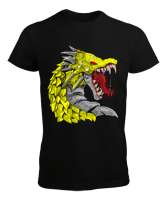 ejderha Siyah Erkek Tişört - Tisho