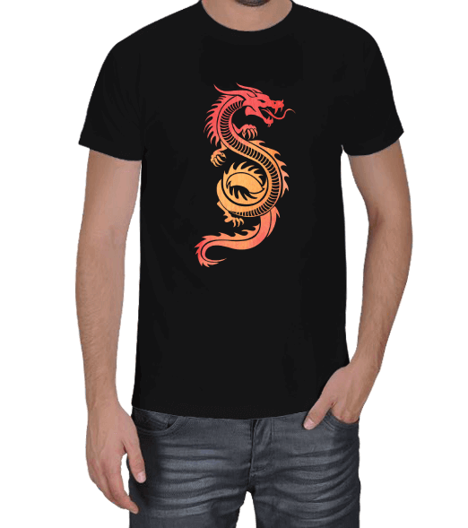 Tisho - Ejderha T-shirt Erkek Tişört