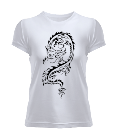 Ejderhalı Kadın Tişört - Tisho