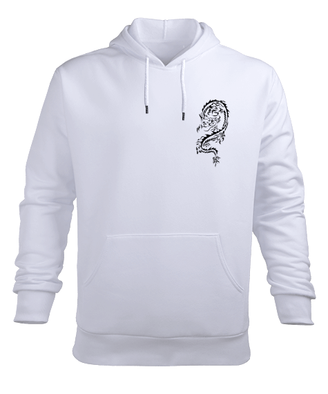 Tisho - Ejderin Dansı Erkek Kapüşonlu Hoodie Sweatshirt