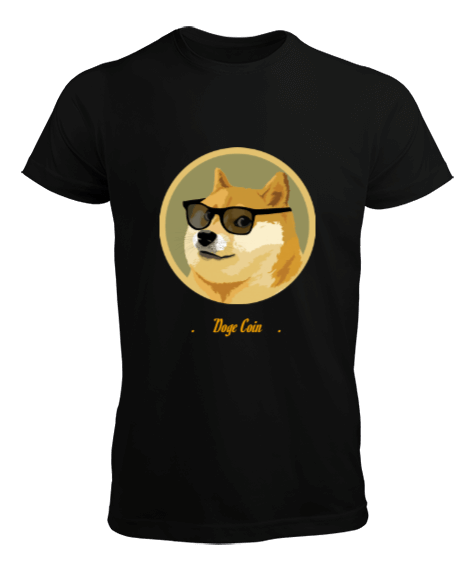 Tisho - Elon Musk Bitcoin Doge Erkek Tişört