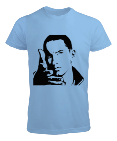 Tisho - Eminem baskılı Erkek Tişört