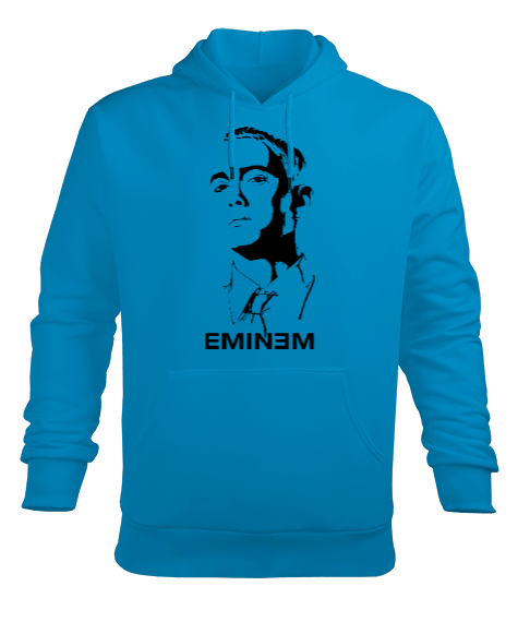 Tisho - Eminem Erkek Kapüşonlu Hoodie Sweatshirt