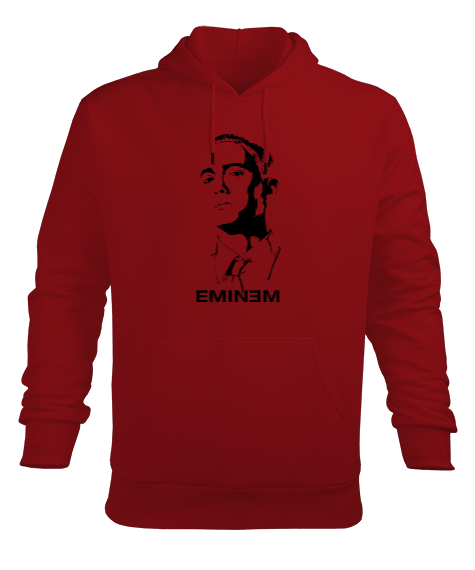 Tisho - Eminem-Keep Calm Erkek Kapüşonlu Hoodie Sweatshirt