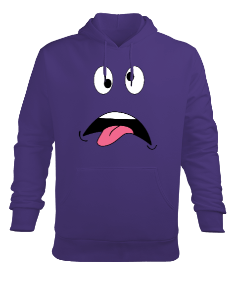 Tisho - emoji Erkek Kapüşonlu Hoodie Sweatshirt