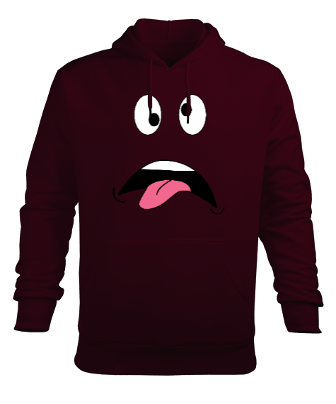 Tisho - emoji Erkek Kapüşonlu Hoodie Sweatshirt