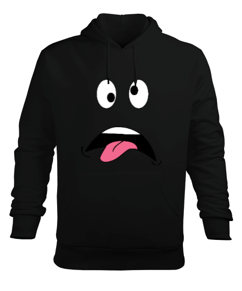 Tisho - emoji Erkek Kapüşonlu Hoodie Sweatshirt