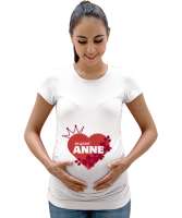 En Güzel Anne Beyaz Kadın Hamile Tişört - Tisho