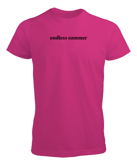 Tisho - Endless Summer Fuşya Erkek Tişört