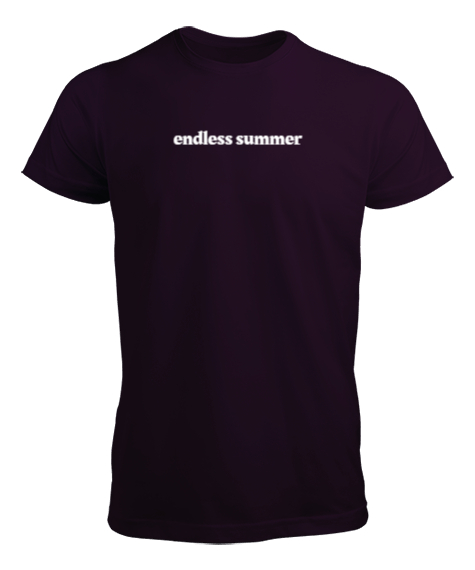 Tisho - Endless Summer Koyu Mor Erkek Tişört