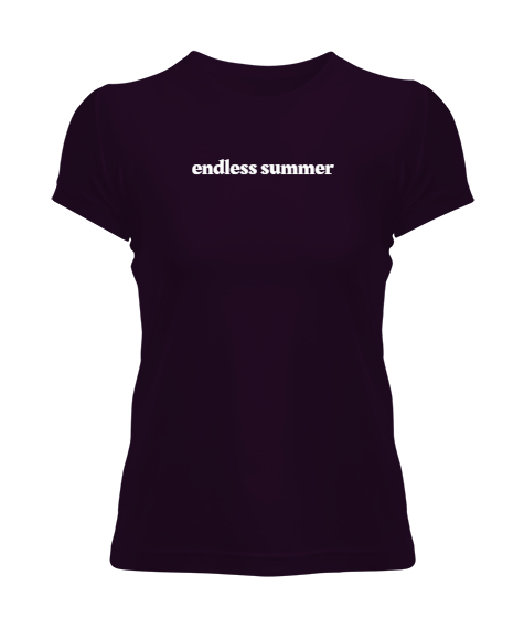 Tisho - Endless Summer Koyu Mor Kadın Tişört