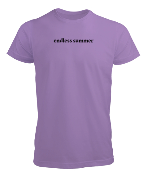 Tisho - Endless Summer Lila Erkek Tişört