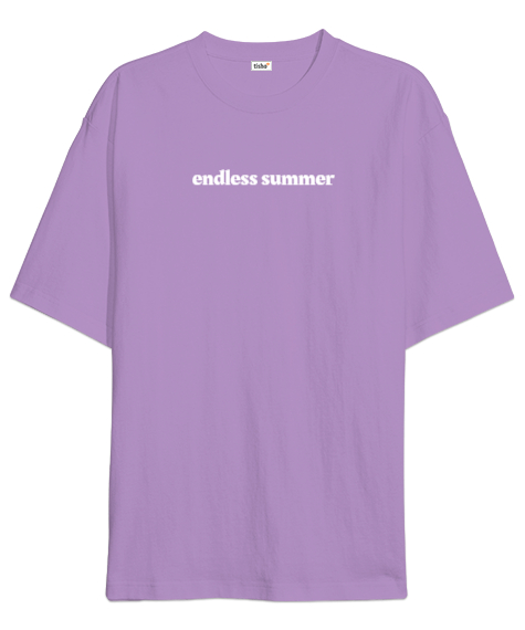 Tisho - Endless Summer Lila Oversize Unisex Tişört