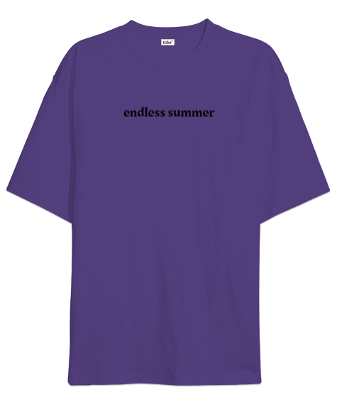 Tisho - Endless Summer Mor Oversize Unisex Tişört