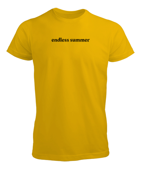 Tisho - Endless Summer Sarı Erkek Tişört