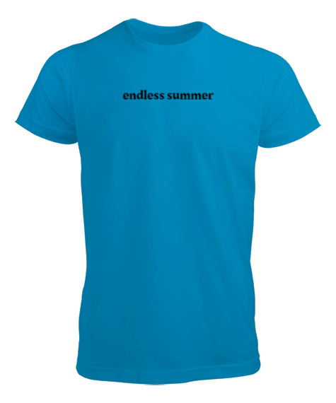 Tisho - Endless Summer Turkuaz Erkek Tişört