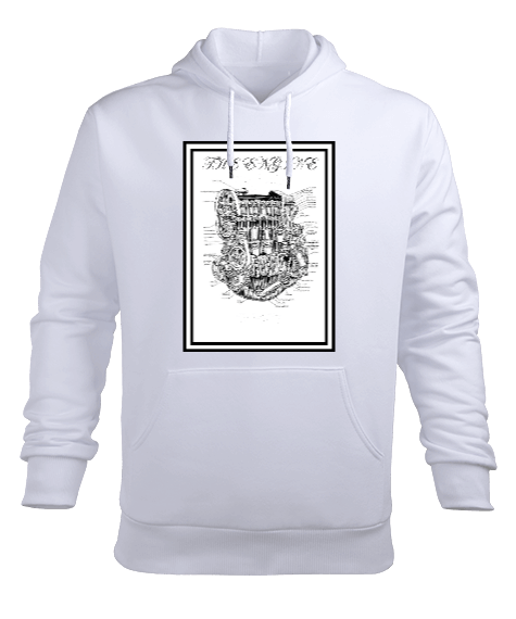 Tisho - Engine Erkek Kapüşonlu Hoodie Sweatshirt