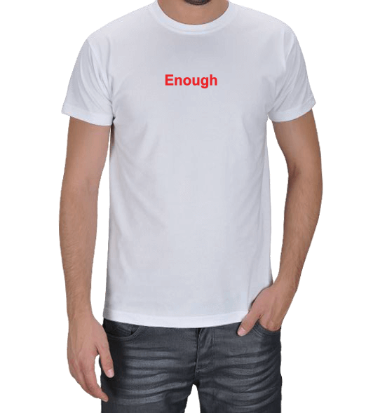 Tisho - Enough Erkek Tişört