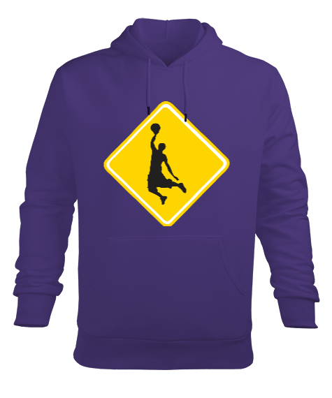 Tisho - Erkek Basketbol Temalı Sweatshirt Erkek Kapüşonlu Hoodie Sweatshirt