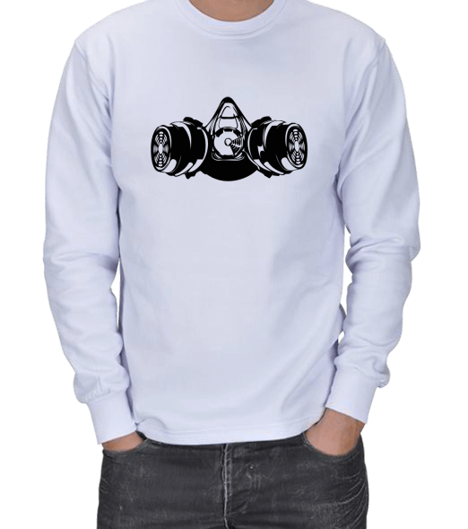 Tisho - Erkek Maske Sweatshirt ERKEK SWEATSHIRT